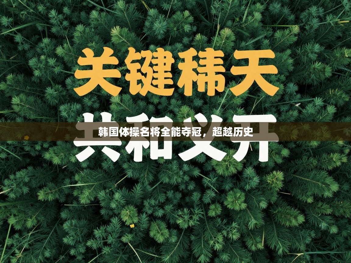 爱游戏体育娱乐赞助罗马-韩国体操名将全能夺冠，超越历史  第3张